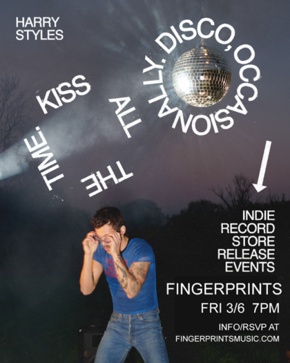 Harry Styles Listening Party Friday 3/6/26 7pm