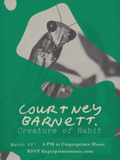 Courtney Barnett Listening Party 3/26 at 6pm