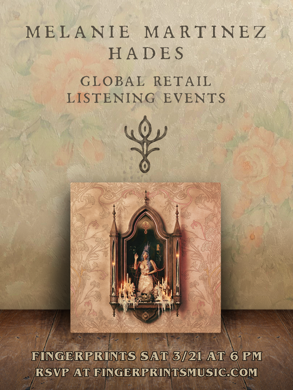 Melanie Martinez Hades Listening Party 3/21 at 6pm