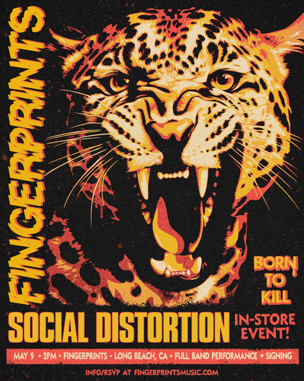 Social Distortion Live In-Store Performance and Signing Saturday 5/9 at 2pm