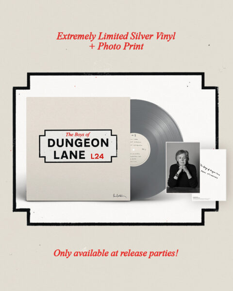 Paul McCartney Boys Of Dungeon Lane silver LP