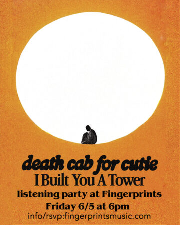 Death Cab For Cutie Listening Party June 5th at 6pm