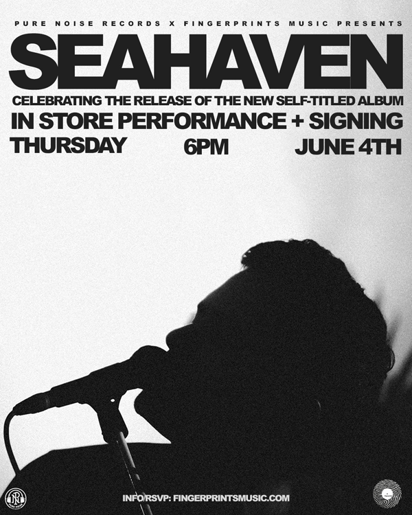 Seahaven Live In-Store Performance & Signing at 6pm 6/4/26