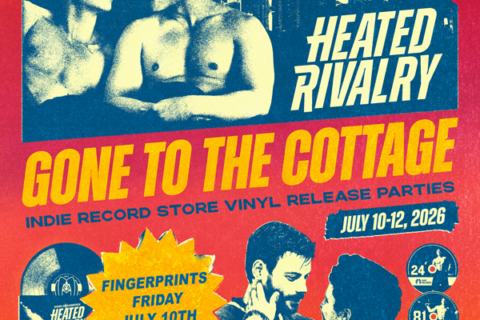 HEATED RIVALRY Listening Party at Fingerprints Friday. July 10th at 7pm