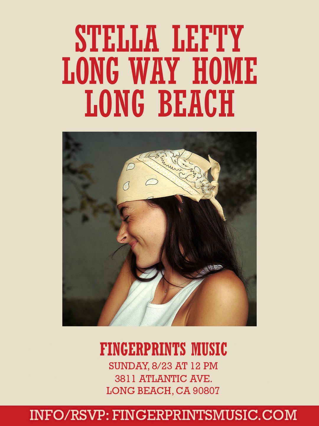 Stella Lefty In-Store Signing at Fingerprints on Sunday, 8/23 at noon