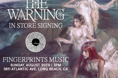The Warning Live In-Store Signing Sunday 8/30 at 3pm