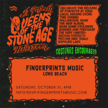 Queens Of The Stone Age Halloween Listening Party 4pm
